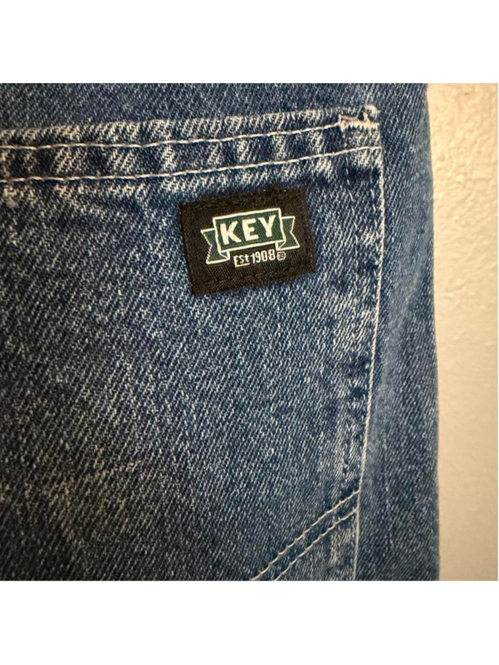 KEY blue denim carpenter jeans - Picture 3 of 7